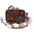 Misty Harbor Boat Switch Panel - 6 X 4 Inch Woodgrain with Fuse Block
