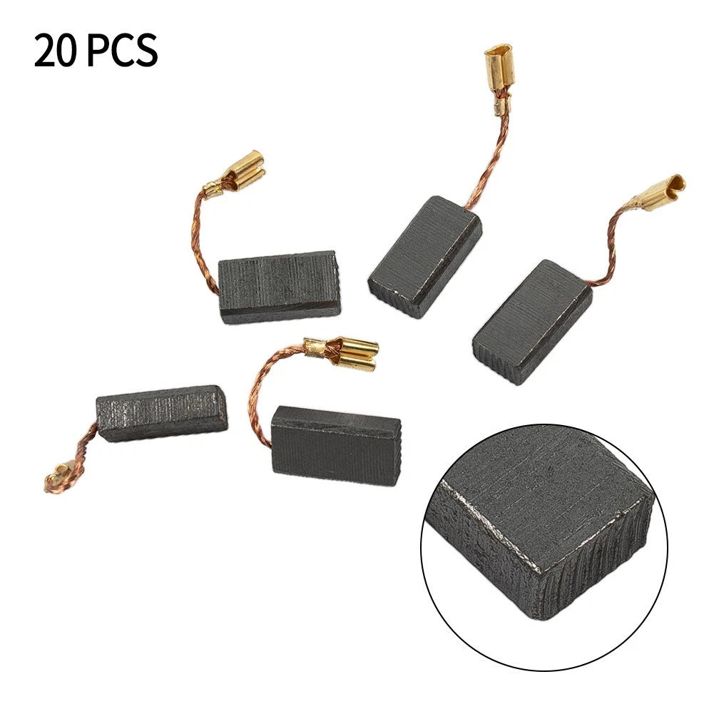 20 Piece Set Carbon Brushes for Bosch Motor Angle Grinder 15mmx8mmx5mm Tool