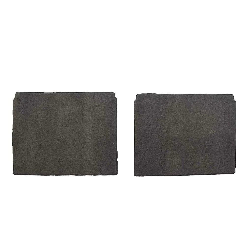 Cobalt Boat Carpet Floor Mats 407083 - Syntec Gray Cut Pile (pair)