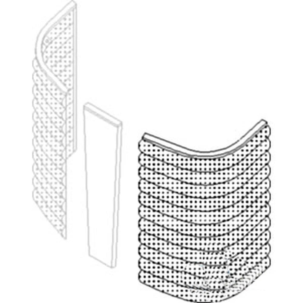 Grille 183662M92 Fits Massey Ferguson 50 65