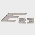Crownline Boat Raised Emblem Decal 22094 - E23XS Silver Vinyl Sticker