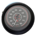 Teleflex Boat 80 MPH Speedometer Gauge 53211PH - 3 1/4 Inch Black