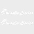 Aloha Pontoon Boat Model Decals 0845 - Paradise Series Stickers (pair)