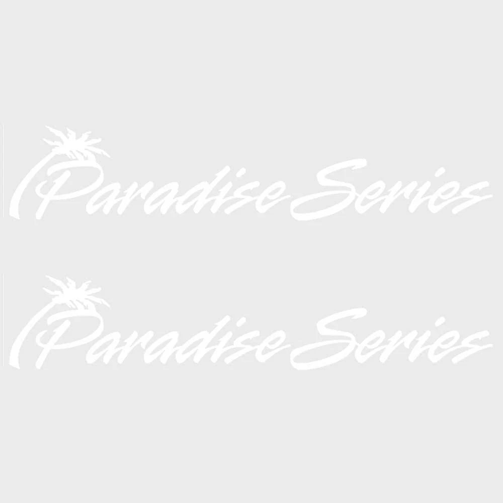 Aloha Pontoon Boat Model Decals 0845 - Paradise Series Stickers (pair)