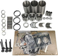 Rebuild Kit for Yanmar 3TNV76 Engine Caterpillar 301.7D CR 301.7DCR Excavator