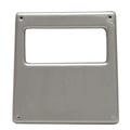 Ranger Boat Blank Panel 7202425 - 7 1/2 X 7 7/8 Inch Gray Plastic
