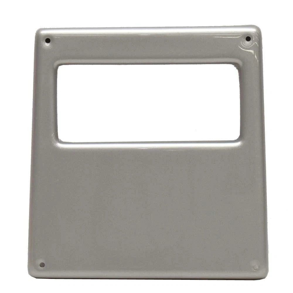 Ranger Boat Blank Panel 7202425 - 7 1/2 X 7 7/8 Inch Gray Plastic