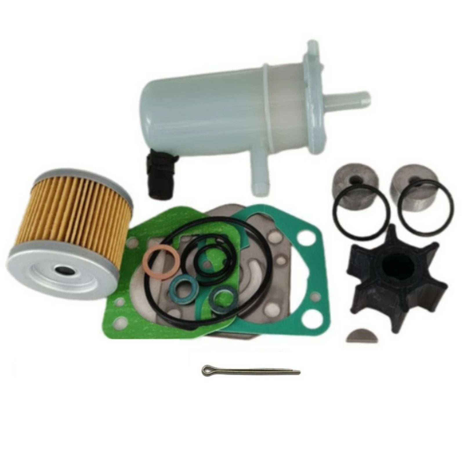 Maintenance Kit for Suzuki 9.9 15 20HP DF9.9B DF15A DF20A Outboard 17400-89812