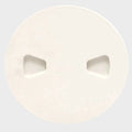 TH Marine Boat Deck Plate 217282 - 6 Inch Screw-Out Arctic White
