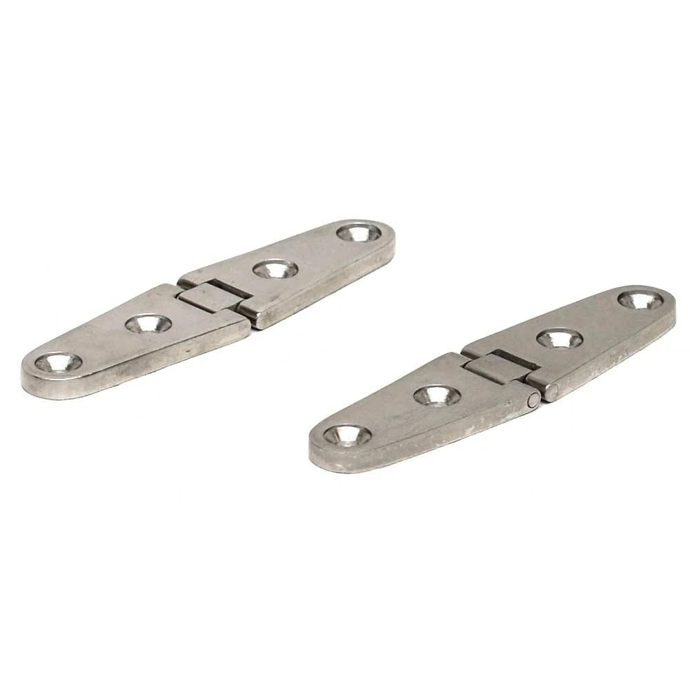 SeaSense Boat Flush Hinge 50011403 - Stainless Steel 4 Inch (pair)