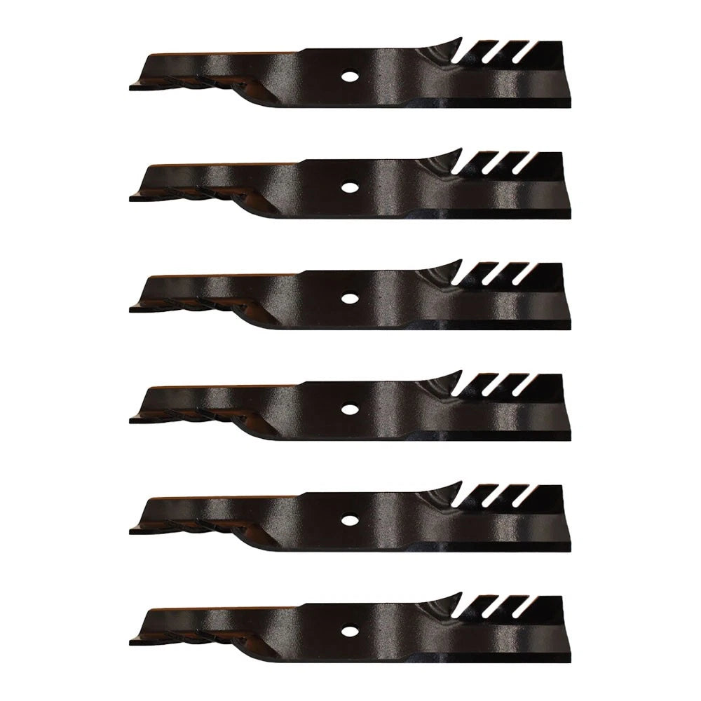 6 Pack: Mulcher Blade Fits John Deere Replaces AM106634