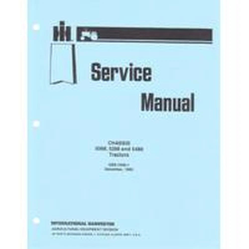 R5792 Chassis Service Manual Fits IH - Fits FARMALL