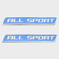 Sea Ray Boat Raised Decals 2157253 - All Sport Chromax Stickers (pair)