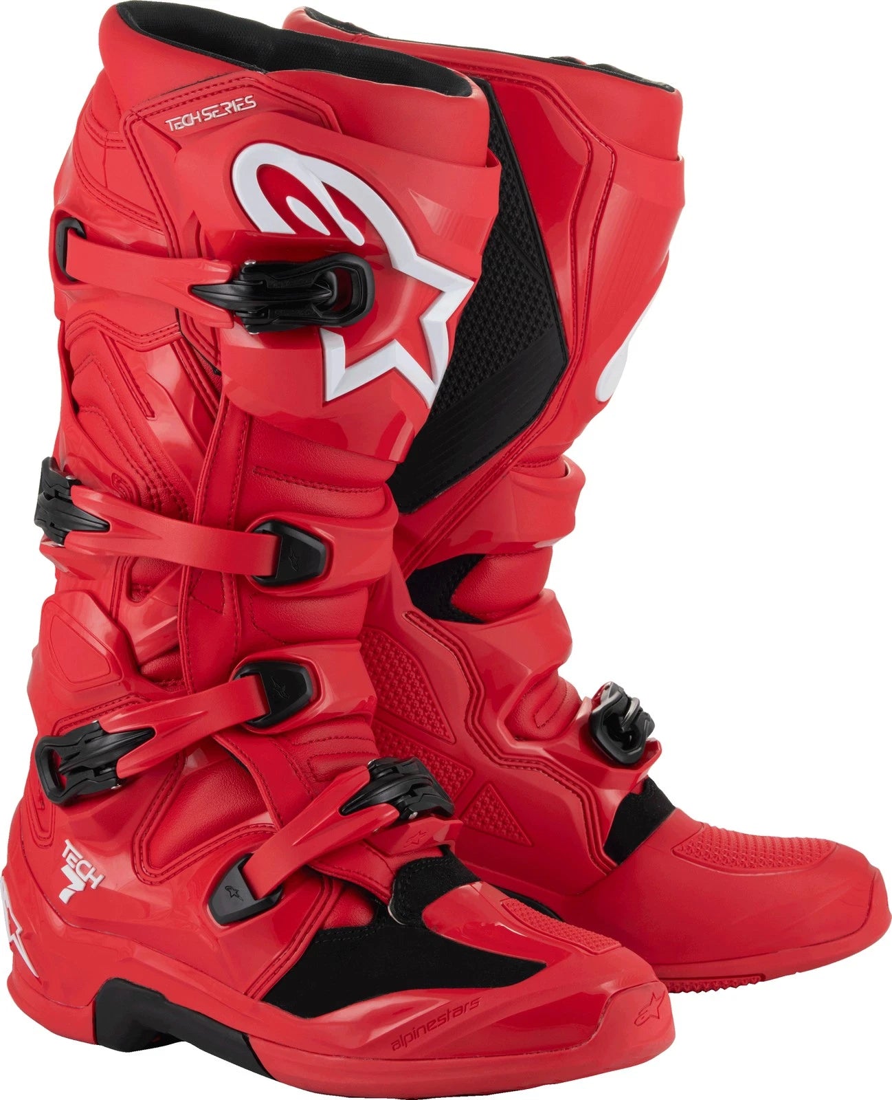 Alpinestars Tech 7 Off-Road Motorcycle Boots US 14 Bright Red