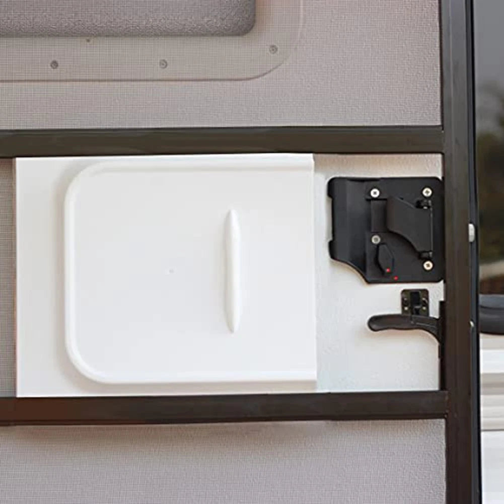 For Trailers RV Screen Door Slide 12in Track Camping Trips Plastic Construction