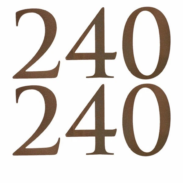 Lowe Pontoon Boat Decal Sticker - 2009 240 Bronze (set of 2)