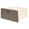 Regency Boat Locking Storage Drawer 167270 - 18 X 16 1/4 Inch Mocha