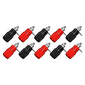 Reliable and Long Lasting 10PCS 4MM Banana Socket Electrical Connector Terminal