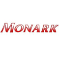 Monark Boat Decal - 32 X 5 1/4 Inch White Red Gradient