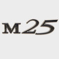 Cobalt Boat Raised Emblem Decal 452891 - M25 Sticker Silver