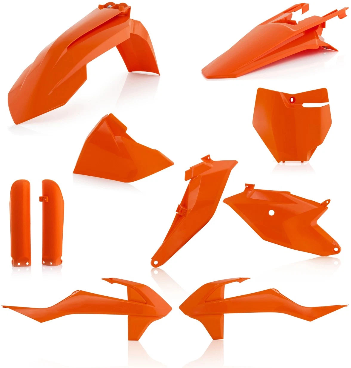 ACERBIS Full Plastic Kit Orange for KTM 85 SX 2018-2024 Offroad Body Replacement