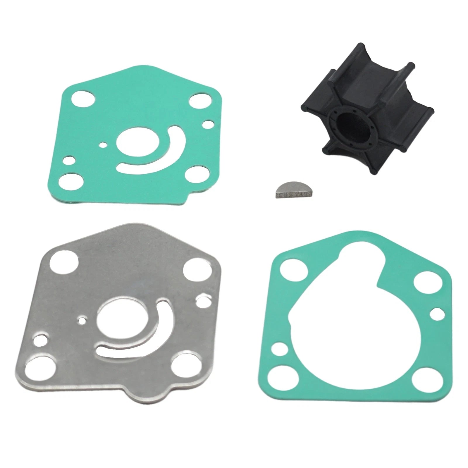 Water Pump Impeller Kit for Suzuki 4 Stroke 9.9 15 HP Outboard 17400-94J00