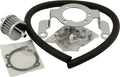 HARDDRIVE Complete Mount Kit Breather Hose Chrome for Harley-Davidso N 1993-1999