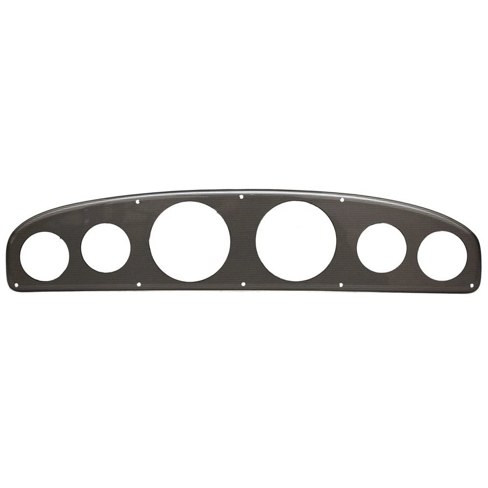 Misty Harbor Boat Blank Gauge Panel 001643 - 20 1/4 Inch Gold Silver