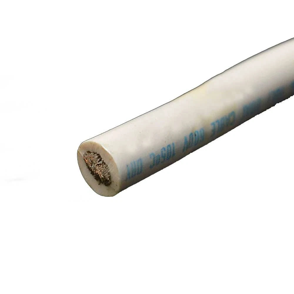 Ancor Boat Tinned Copper Wire 112775 - 6 AWG White (FT)