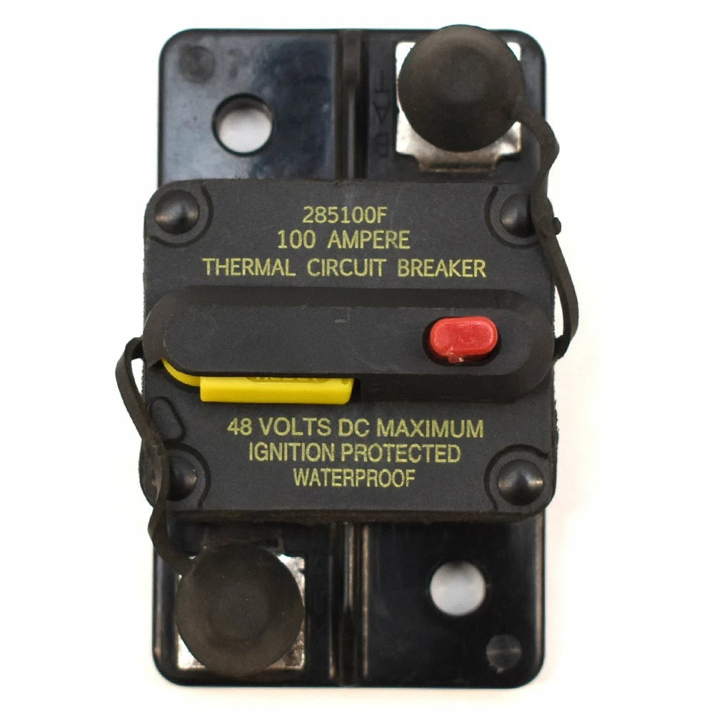 Eaton Bussmann Boat Circuit Breaker 285100F - 100A 48V Manual Reset