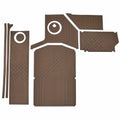 Supra Boat Non-Skid Deck Mats 117225 - SeaDek Chocolate Black (kit)