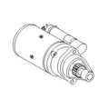RE70960 Fits Nippo Starter Fits John Deere Fits JD 9935 4990 7455 7460