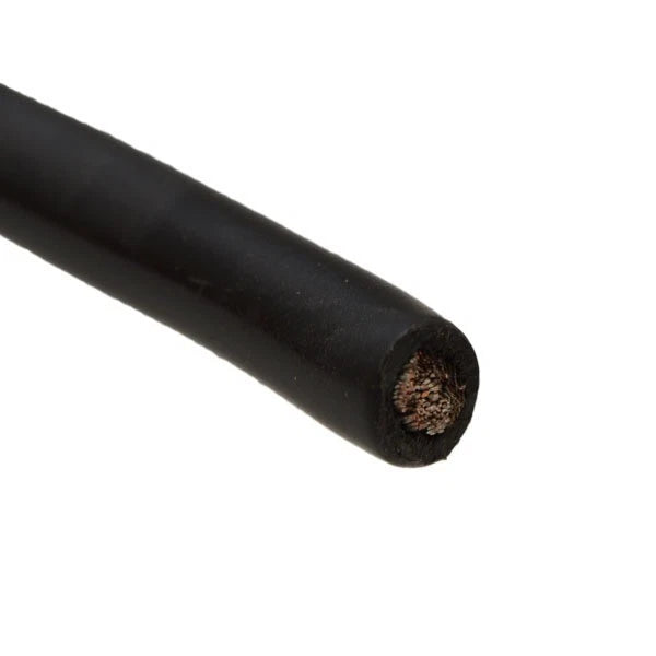 6 AWG Cobra Marine Grade Battery Cable - Black (FT)