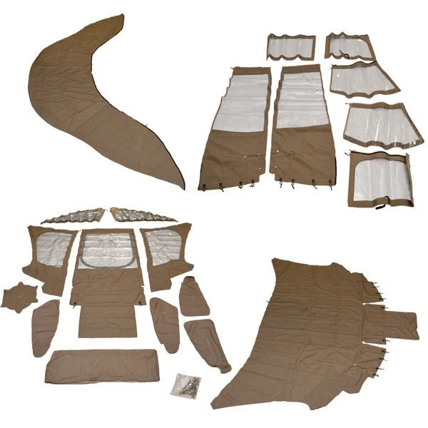 Doral Boat Cover - Curtain Kit 122727 - 400 HT Tan