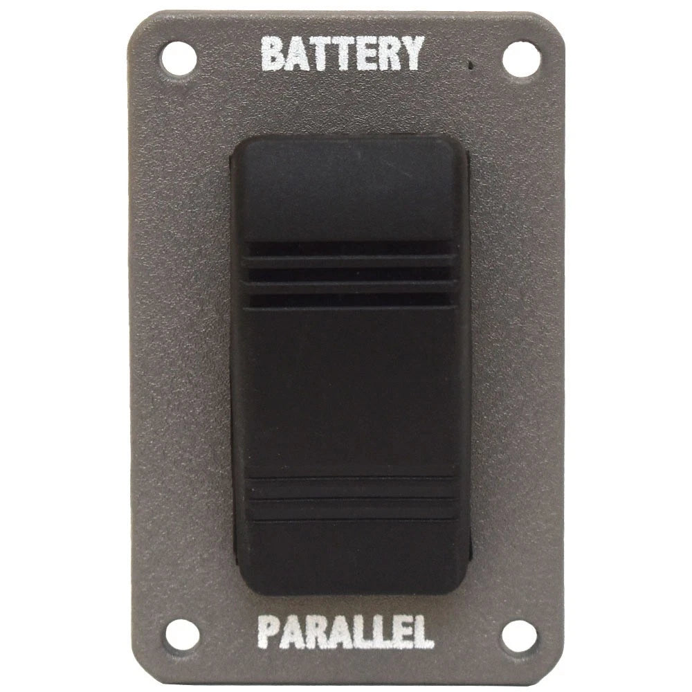 Cruiser Yachts Boat Battery Parallel Rocker Switch Panel - Gray