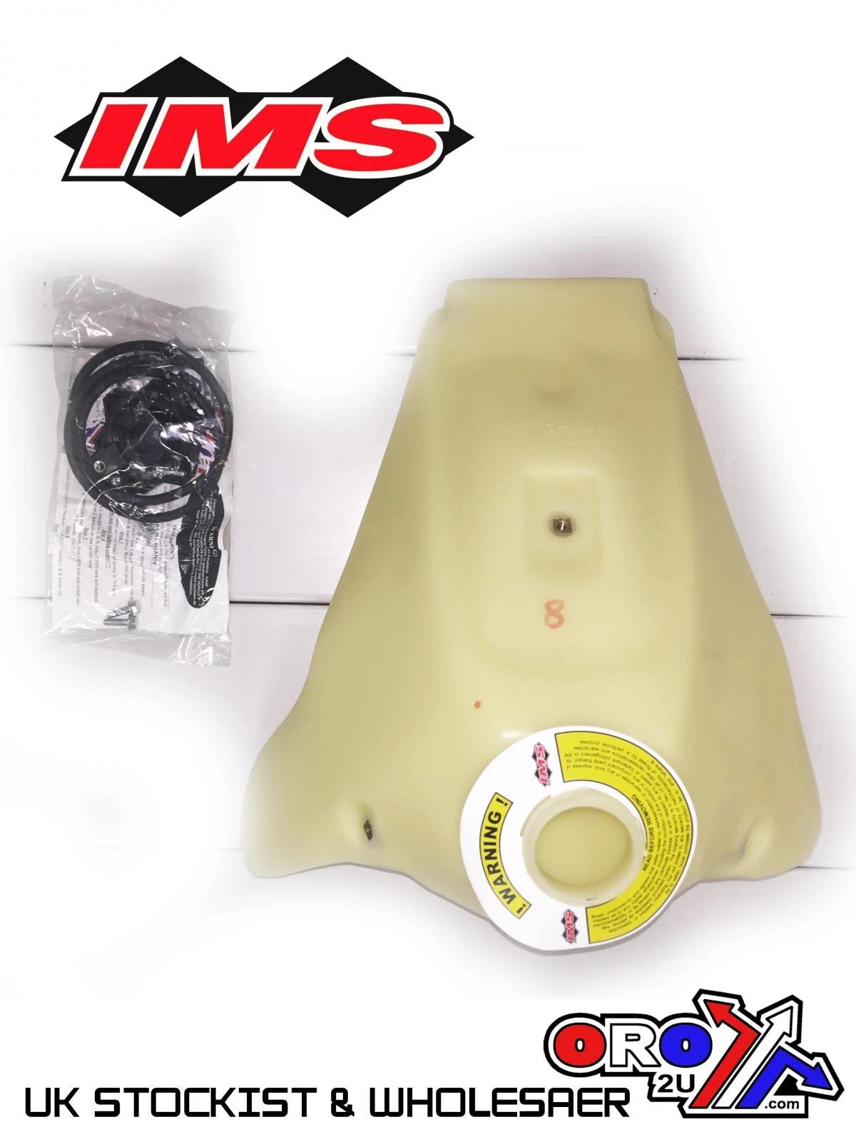 IMS Natural 3.1 Gal Fuel Tank+Screw Cap Honda CRF250L 2013-2016