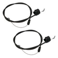 (pack of 2) Engine Control Cable for 2001 - 2012 Husqvarna 5521 CM Lawn Mower