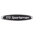 Larson Boat OEM Decal 8626-9148 - 2015 170 Sportsman Black/Silver