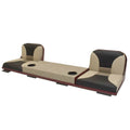G3 Boat Flip Deck Seat 73291082 - Transom Bench Beige Black Red