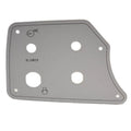 Bayliner Boat Blower Control Panel 1943067 - 6 3/8 Inch Aluminum