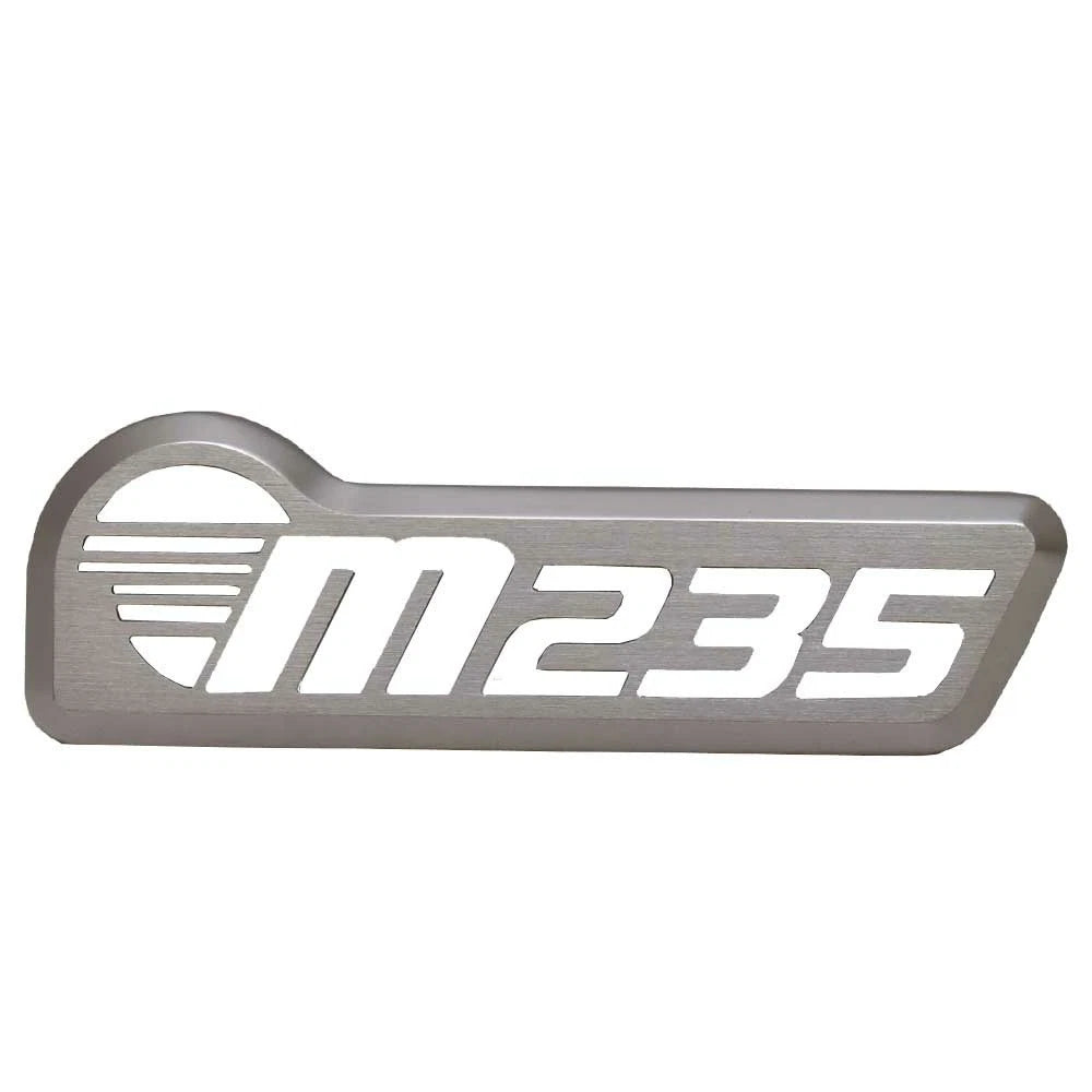 Malibu Boat Windshield Emblem Plate 5550233 - M235 Aluminum