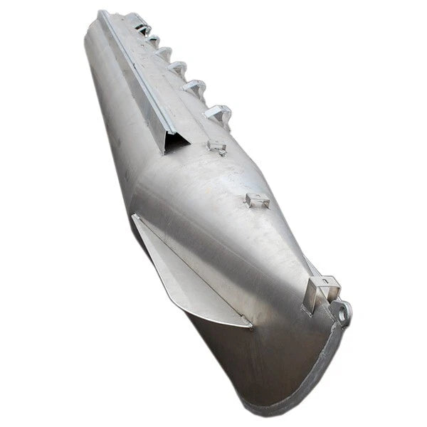 Custom 20 Foot X 25 Inch Pontoon Boat Float Log Tube with Fin - Like