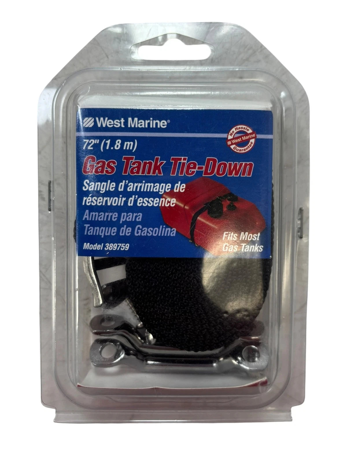 West Marine 389759, Gas Tank Tie-Down 72