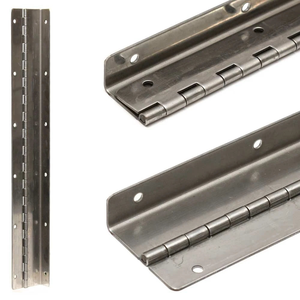 Ranger Boat Offset Piano Hinge 207195 - 16 1/2 Inch Stainless