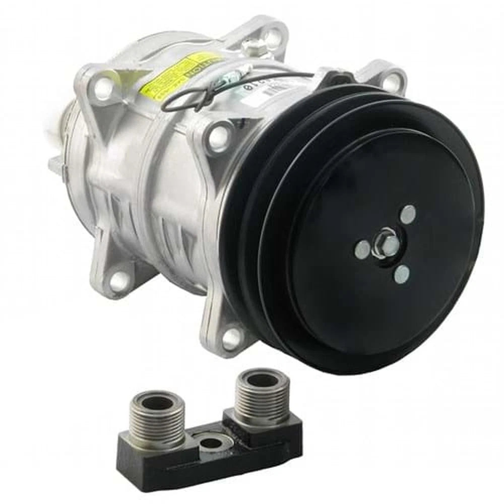 8814621046 Seltec/Tama TM16 Compressor, with 2 Groove Clutch - Fits Versatile