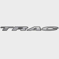 Tracker Boat Raised Emblem Decal 309891 - Gray Gradient Black Sticker