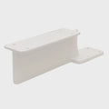 Chaparral Boat Center Swim Platform Bracket 06.00553 - White Aluminum