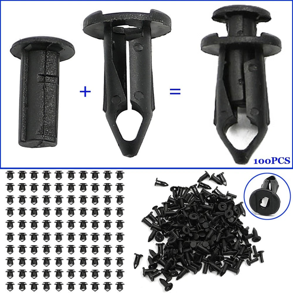 Practical Rivets Fastener for Outlander Retainer 100 X for ATV UTV Can