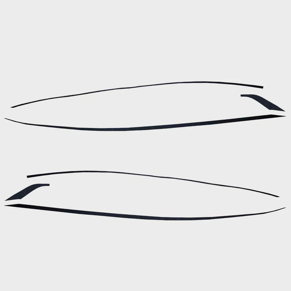 Larson Boat Hull Graphic Decals 9TA-170457 - LXH 210 Black (6PC)