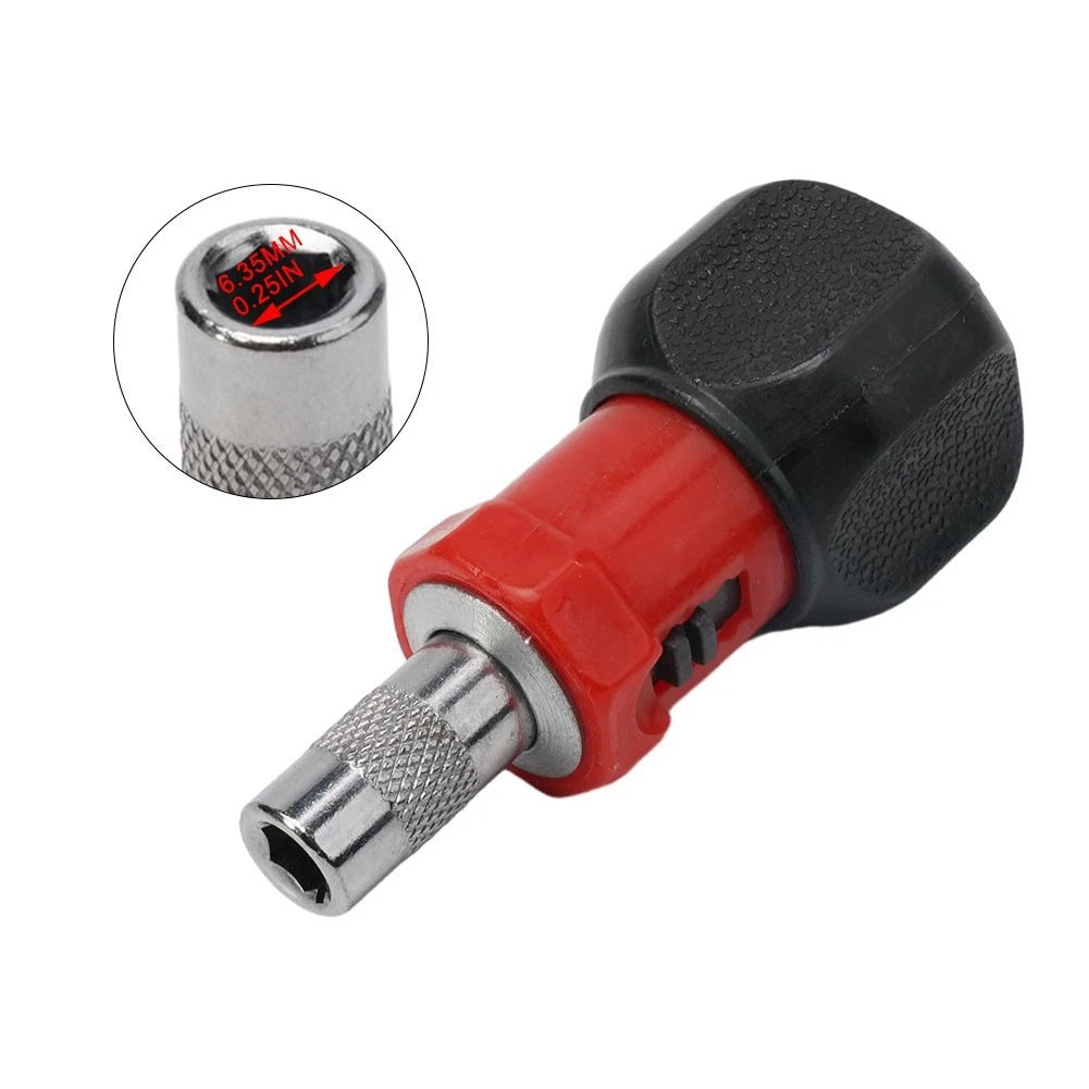 Portable Ratchet Wrench Screwdriver with Non-slip Handle Hex Socket Screw Driver